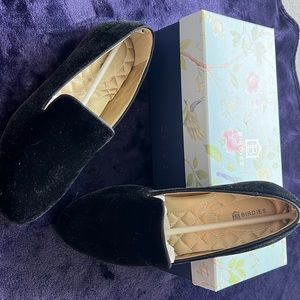 NIB Birdies black velvet flats size 6.5